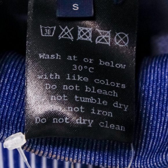 Kith x MISBHV Blue Active Long Sleeve Crop Top - Picture 8 of 9